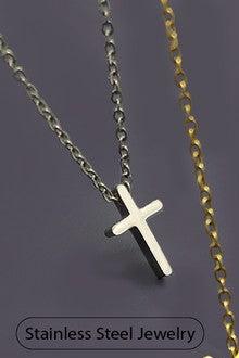 Stainless Steel Tarnish Free Cross Necklace