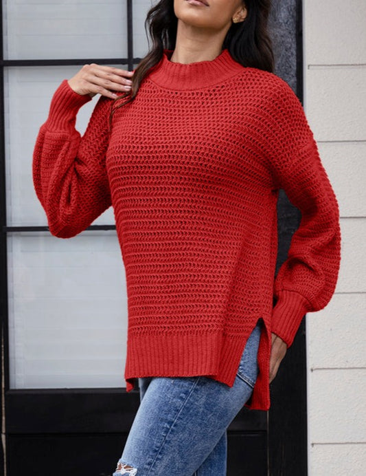 Side Slit Sweater